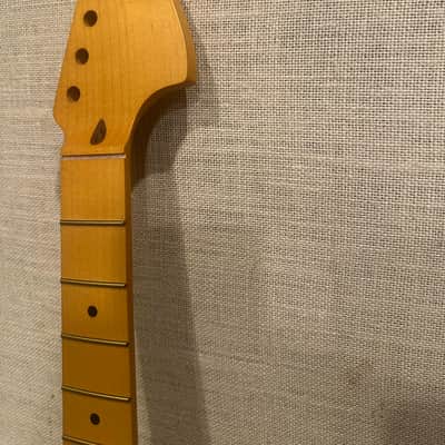 Brand New Warmoth Stratocaster Replacement Neck - Vintage Tint Satin Nitro image 1