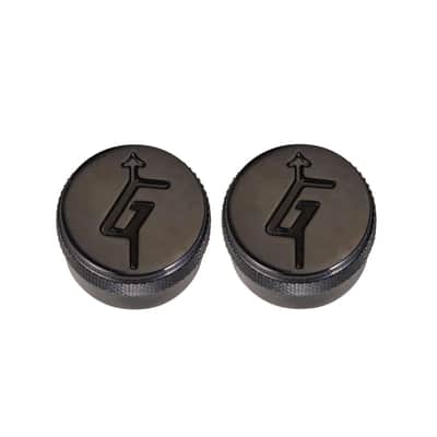Gretsch "G" Arrow Knobs (Set of 2) - Black image 1