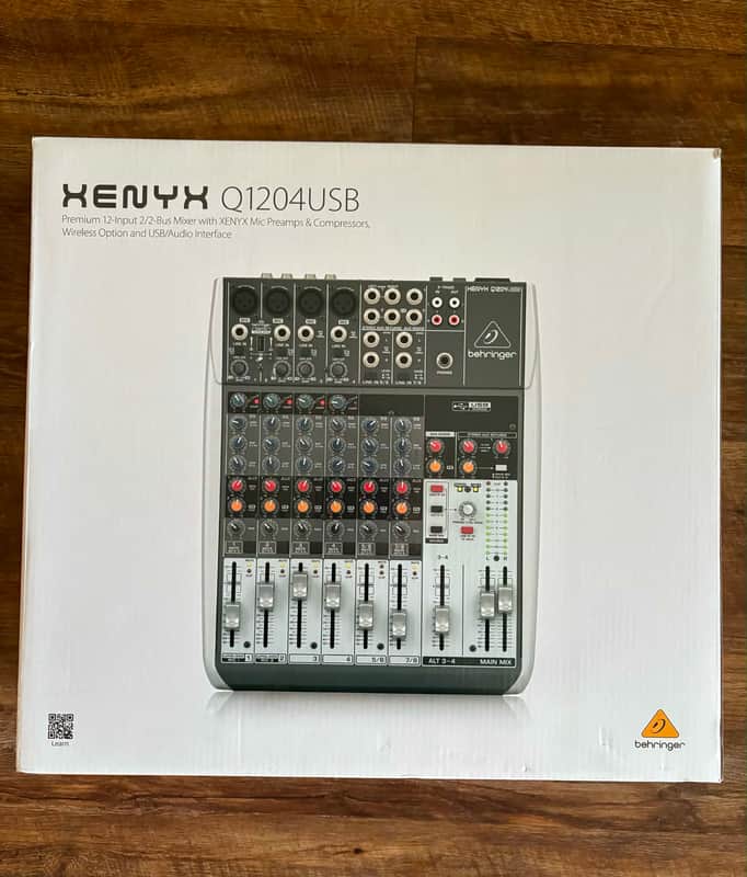 Behringer Xenyx QX1204USB 12-Input Mixer with USB Interface (No Effects 2015) - Present - Standard image 1