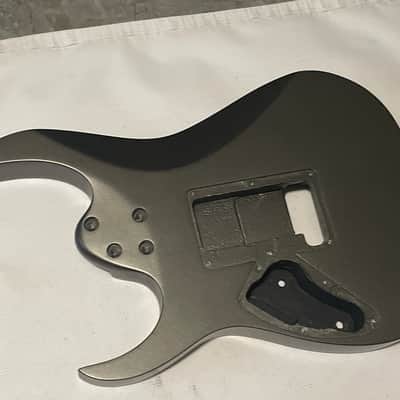 2000's Indonesian Ibanez RG5EX1 Grey Pewter Basswood Guitar Body Floyd Ready image 13