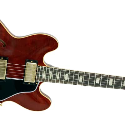 Gibson 1964 ES-335 Reissue Murphy Lab Light Aged, M2M - Antique Viking Red - Gold Hardware image 3