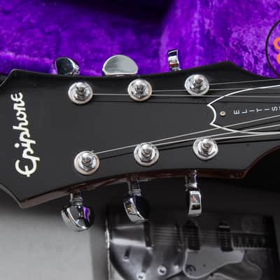 2010 Epiphone Elitist 1965 Casino Vintage Sunburst MIJ Japan w/ OHSC image 3