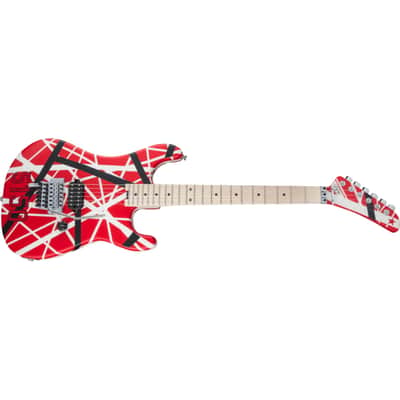 EVH Striped Series 5150™, Maple Fingerboard - Red, Black and White, 5107902515 image 5