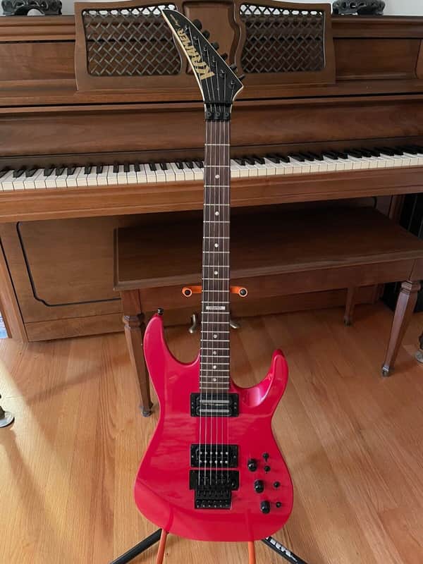 Kramer Sustainer electric guitar red image 1