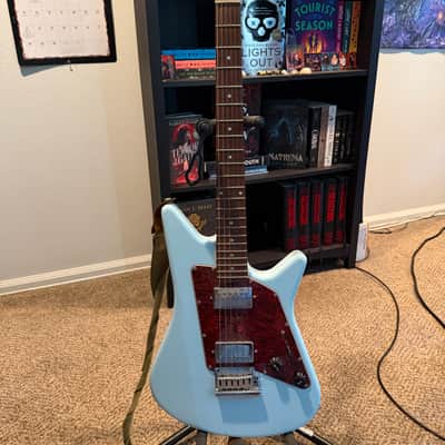 Sterling AL40 Albert Lee Signature HH with Jatoba Fretboard 2018 - 2021 - Daphne Blue image 1