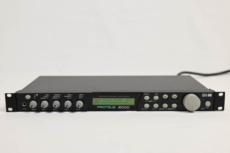 E-MU Systems Proteus 2000 Rackmount 128-Voice Sampler Module