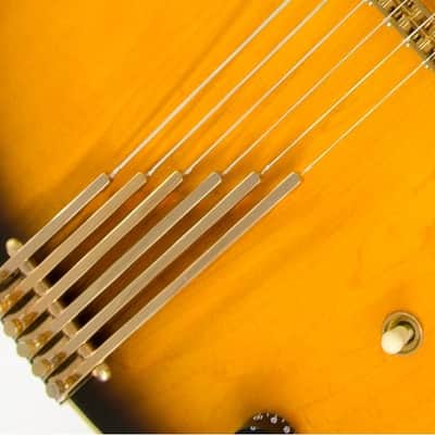 Gibson Deluxe Tailpiece „adjustable fingers“, gold 1980s - gold image 2