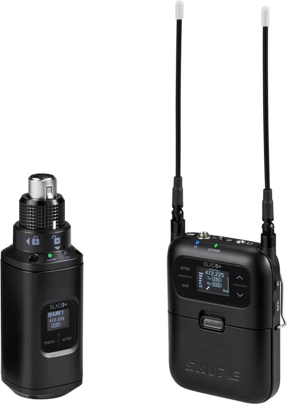 Shure SLXD35+ Digital Wireless Plug-on System - G57 Band image 1