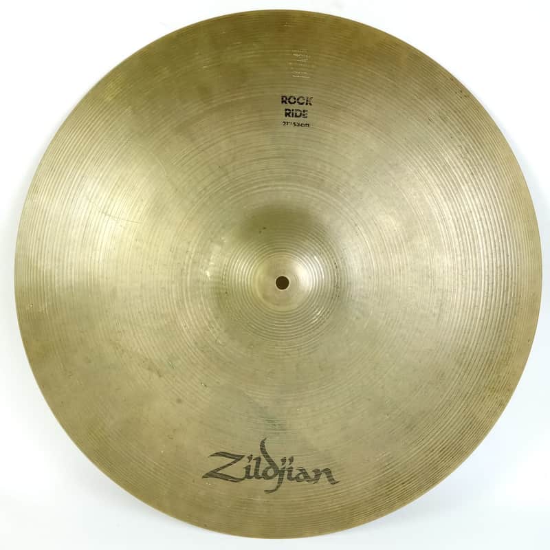 *Zildjian 21" 80s Vintage "Rock Ride" 3230g Avedis Turkish B20-Bronze Cymbal USA image 1