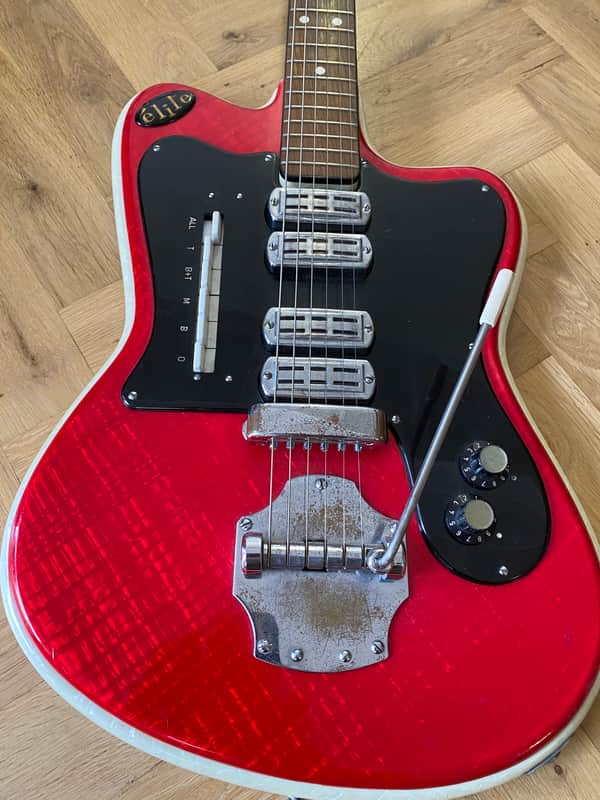 Crucianelli Elite 4V 1962 - Red Pearloid image 1