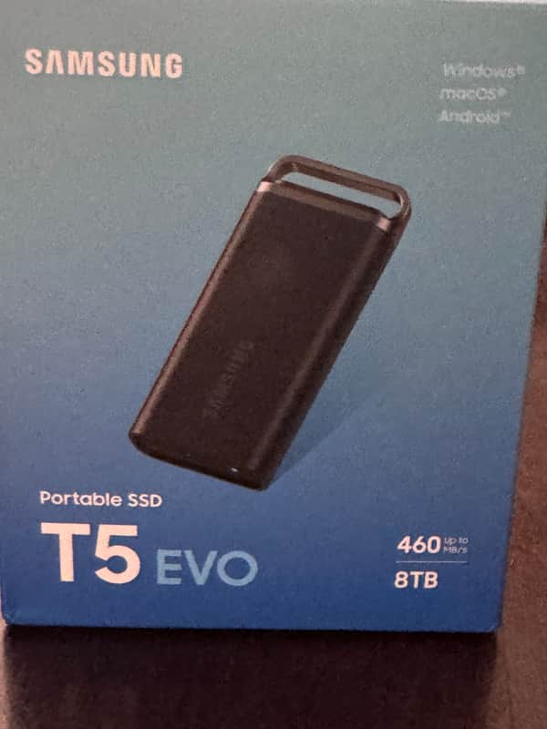 Samsung T5 EVO 8TB image 1