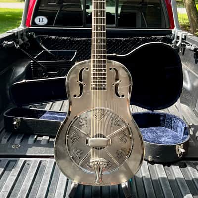 Rare 2002 National Resophonic Model Etched N Guitar image 1