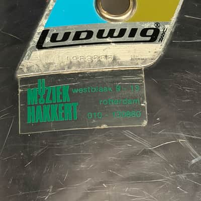 Ludwig Timbales 13" and 14" 1979 - Chrome Over Steel image 9