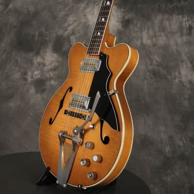 Old Kraftsman (Kay) Hollowbody w/Vibrato tailpiece 1960s Blonde image 13