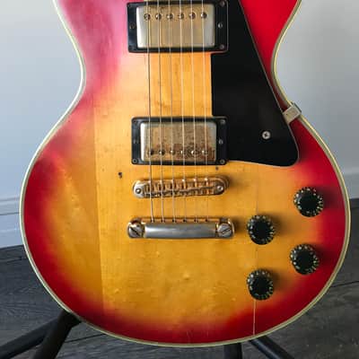 1979 Gibson Les Paul Custom Sunburst with chainsaw case image 4
