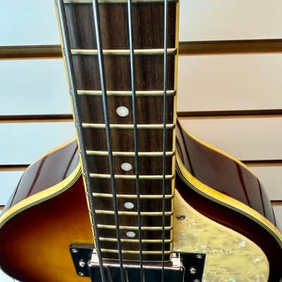 Jay Turser Violin Bass, Vintage Sunburst - Pre Owned image 6