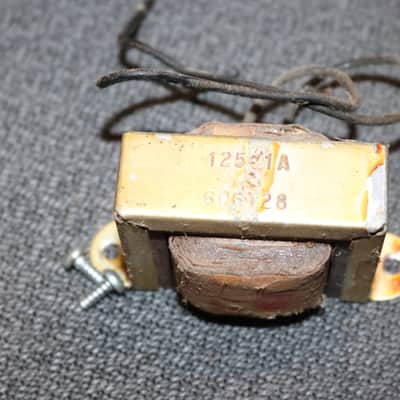 Vintage Original 1961 Pre CBS Fender 125C1A Choke Transformer - No Tariffs image 2