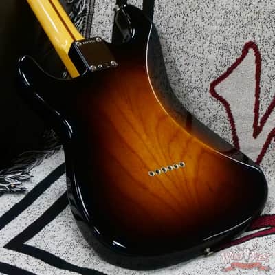 Fender Custom Shop Vintage Custom '55 1955 Hardtail Stratocaster Time Capsule Package Wide Fade 2 Tone Sunburst image 11