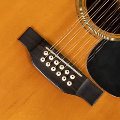 1973 Martin D12-28 - Natural | USA Vintage All Solid Iconic 12-String Dreadnought Acoustic Guitar David Gilmour Pink Floyd | Case image 20