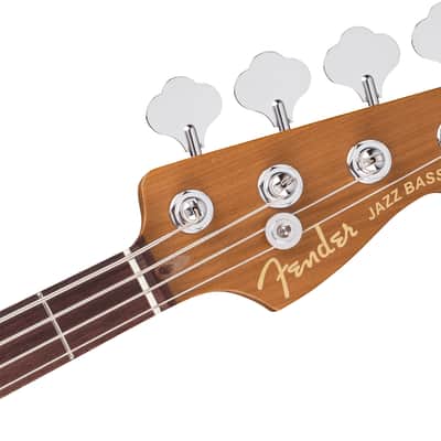 Fender Limited Edition American Ultra II Jazz Bass - Natural image 4