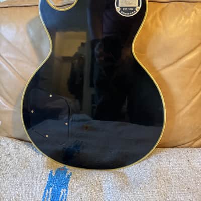 2021 Gibson Demo Shop 1957 Historic Reissue r7 Les Paul Custom - 3 Pickup Black Beauty - Ebony VOS image 4