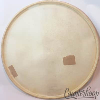 Slingerland 5x 22"Calf Skin Bass Drum Heads Calfskin Batter/Resonant Vintage 50s image 13