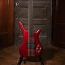 Warwick RockBass Corvette $$ 5 String Burgundy Red Transparent Satin - Electric Bass