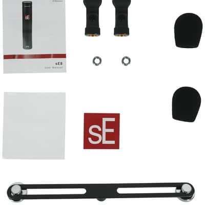 2) Se Electronics sE8 Recording Condenser Microphones w/Gold Sputtered Diaphragm image 9