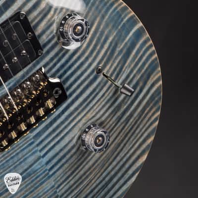 PRS Limited Edition Custom 24 Semi-Hollow - Faded Indigo #425526 image 15