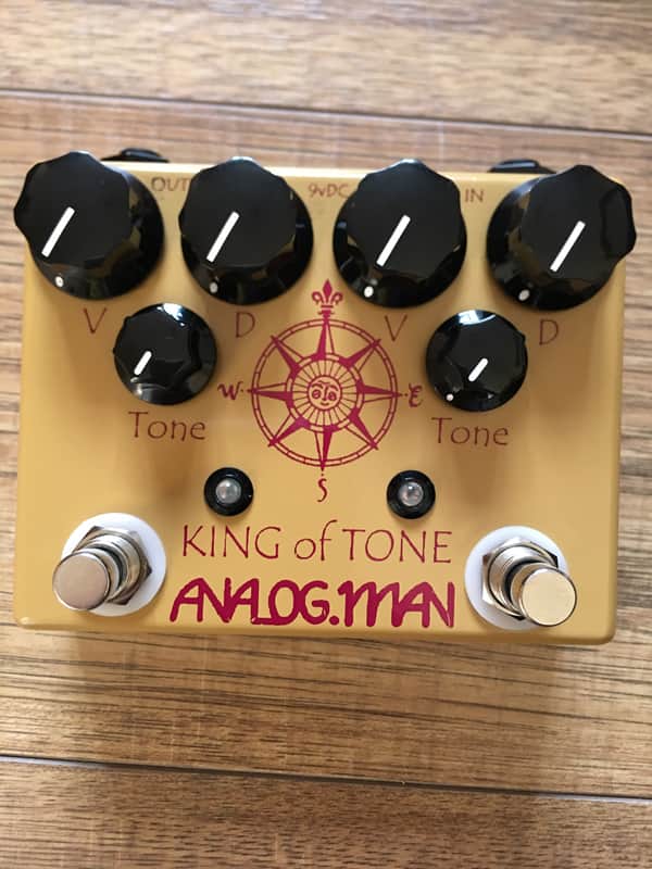 Analogman King of Tone V4 GOLD EDITION VERY RARE | Reverb