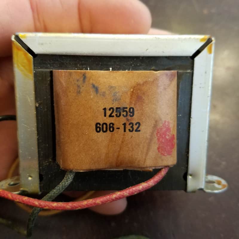 Woodward Schumacher 12559 Voice of Music Vintage Output Transformer OT Tested 625:1 135:1 400:1 Tube Amp Audio 1958-1962 image 1