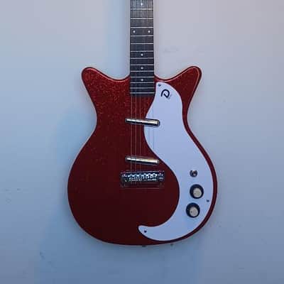 Danelectro 59M NOS+ - 60th Anniversary - Red Metalflake - 2019 - Present - Gloss image 4