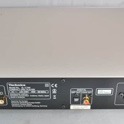 Technics SL-C700 CD Player Silver £850 when NEW, £415 Here USED image 7