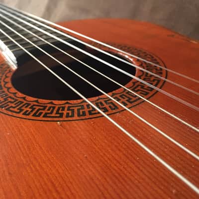 Flamenca classic vintage guitar, Suspiro modèle 100, luthier J.B. Perez, Valencia, 1970, Spain image 19