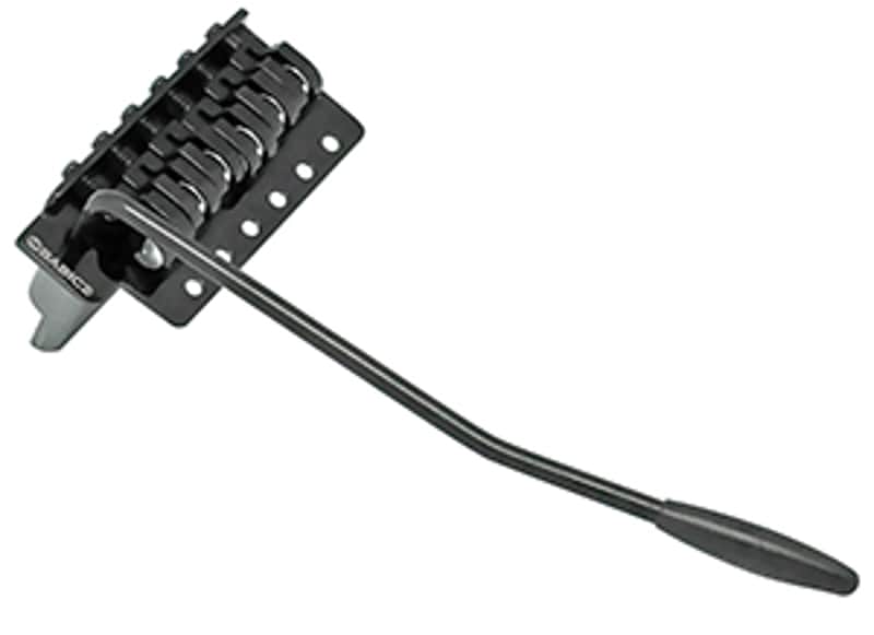 Babicz FCH Z SERIES 6 Hole Strat Tremolo Wide, Black image 1