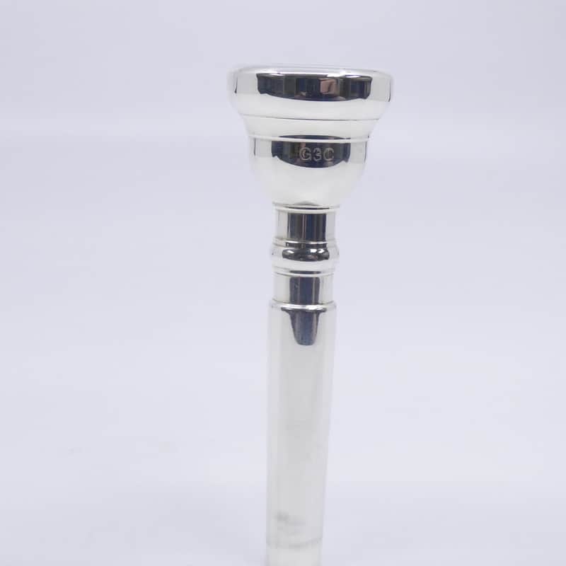 Breslmair G3C Trumpet Mouthpiece - Silver image 1