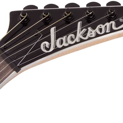 Jackson JS Series Dinky Arch Top JS32Q DKA HT, Amaranth Fingerboard, Transparent Black Burst image 8