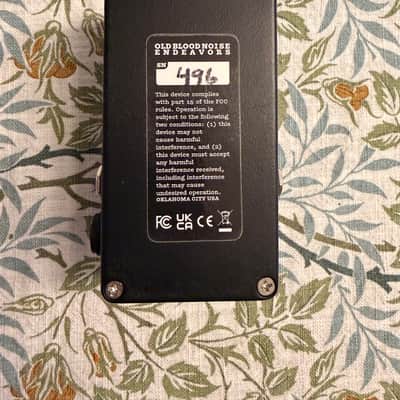 Old Blood Noise Endeavors BL-82 Chorus 2023 - Present - Black / Purple Graphic image 2
