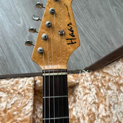 Haar S Model Relic Old Headstock Voodoo Pick-Ups Handmade Guitar with Haar Case image 5