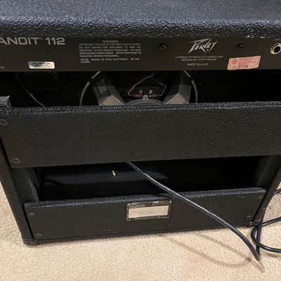 Peavey Bandit 112 Solo Series 80-Watt 1x12" Guitar Combo 1980s Black image 6
