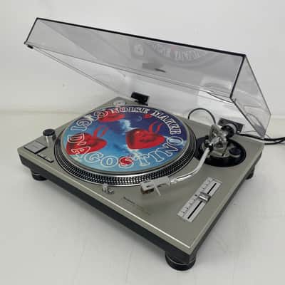 Technics - SL1200 MK2 - Direct-Drive - Original Dustcover -  Shure Encore Me 70B Stylus - Serviced (Repaired) image 3