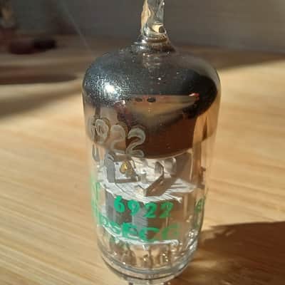 Nice NOS PHILIPS ECG JAN 6922 USA made e88cc ecc88 6DJ8 SAME CODE fully tested Double stage getter. image 7