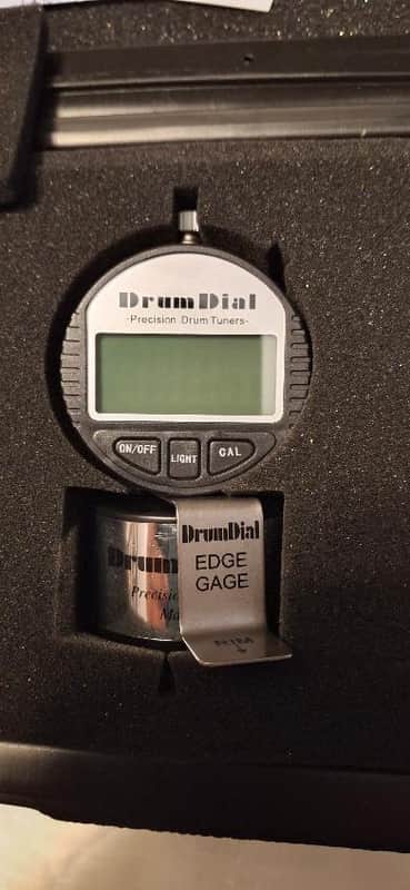 DrumDial Digital Drum Tuner 2010s - Black/Silver image 1