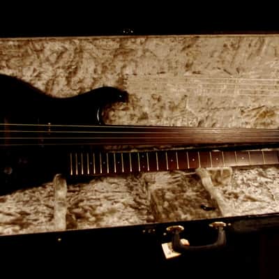 WESTONE X695BK SPECTRUM LX Bass  1986 Black.  BY MATSUMOKU.  TWO NECKS. Fretted & Fretless.  RARE. image 10