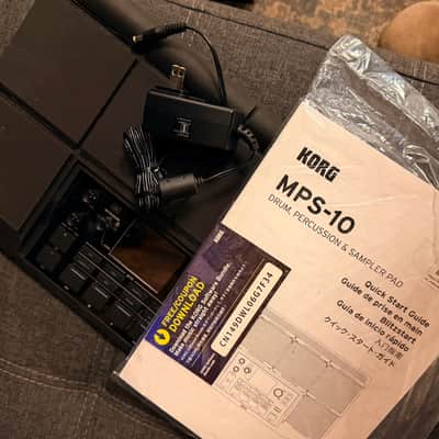 Korg MPS-10 10-Zone Percussion Sampling Pad 2023 - Present - Black image 5