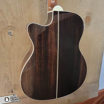 Zager 80ce OM Acoustic Electric Guitar Used image 8