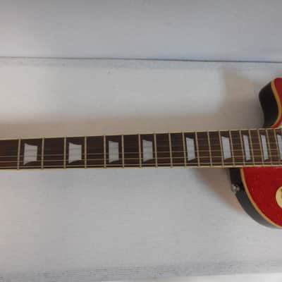 Samick LS450 Artist Series Lp Copy with case 90's Metallic Red Flake image 8
