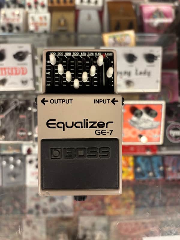 Boss GE-7 Equalizer (Black or Silver Label) 1997 - Present - Grey image 1