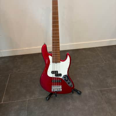 Sadowsky MetroExpress Hybrid P/J Bass with Maple Fretboard 2023 - Present - Candy Apple Red image 1