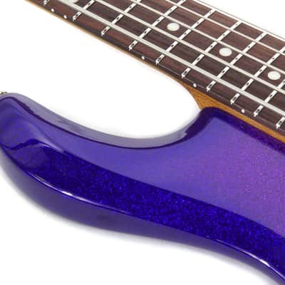 Ernie Ball Music Man StingRay 5HH Special - Violet Sparkle Burst - K09686 image 7